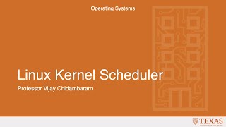 Linux Kernel Scheduler [upl. by Nettie]