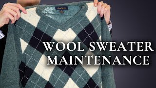 How to Wash and Maintain Wool Sweaters  Laundry Hacks [upl. by Renault11]