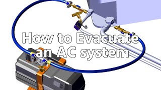 How to Evacuate an AC system Full Vacuum Procedure [upl. by Alysia867]