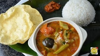 Easy Tasty Sambhar  By Vahchef  vahrehvahcom [upl. by Nyladnek]