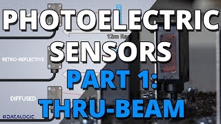 Photoelectric Sensors  Thrubeam  Part 1  Datalogic [upl. by Suidualc]