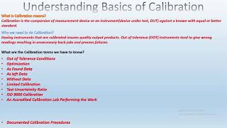 Understanding Basics of Calibration [upl. by Noisla]