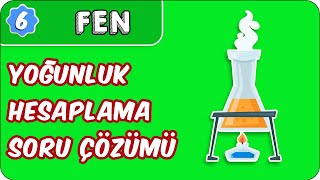 Yoğunluk Hesaplama  6 Sınıf Fen evokul Kampı [upl. by Gleda]