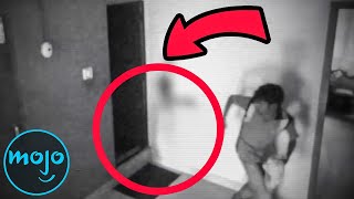 Top 10 Creepiest Things Caught On Security Cameras [upl. by Nannoc]