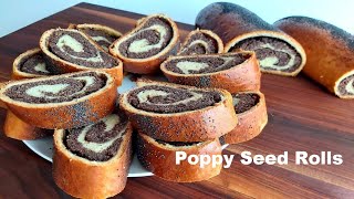 Poppy Seed Rolls Makowiec [upl. by Liakim654]