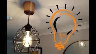 Install a Light Fitting  IKEA Hemma [upl. by Halas]