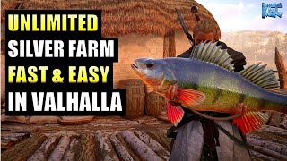 AC Valhalla  Fastest Way to FARM SILVER  Unlimited Silver Farm [upl. by Larrabee]