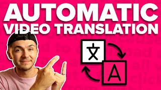 How to Automatically Translate Videos Online Automatic Video Translator [upl. by Gusba]