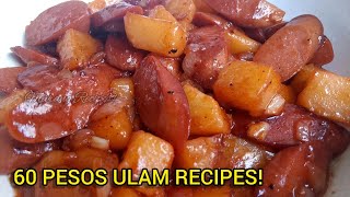 60 Pesos Tipid Ulam Recipe Murang Ulam Recipes [upl. by Nadroj]