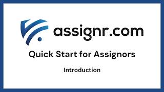 Quick Start for Assignors  An Overview [upl. by Fassold875]