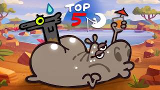 DREAMWORKS TOP 5 Ultimate Recap Cartoons [upl. by Oicnecserc]