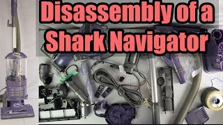 Disassembly of a Shark Navigator Lift Away Vacuum Cleaner  Whats Inside [upl. by Tehcac]