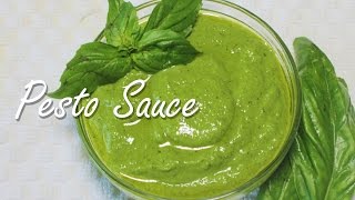 Pesto Sauce Recipe  Easy amp Homemade Sauce Recipe  Italian Pesto Sauce  Kanaks Kitchen [upl. by Ridinger]