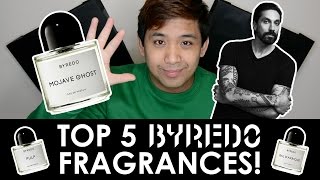 Top 5 BYREDO Fragrances [upl. by Nnaeitak]