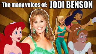 The Many Voices of Jodi Benson Voice Actor Showcase [upl. by Hazrit64]