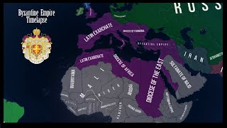 HOI4KaiserreduxByzantine Empire Timelapse [upl. by Ahsahtan731]