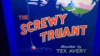 Screwy Squirrel  The Screwy Truant 1945 [upl. by Chui459]