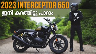 2023 Interceptor 650 Detailed Malayalam Review [upl. by Hajan]