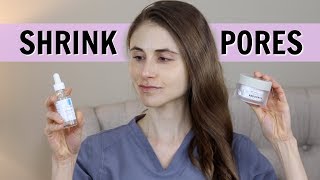 SHRINK YOUR PORES TIPS FROM A DERMATOLOGIST DR DRAY [upl. by Oalsecnew]