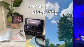 Alevel STUDY VLOG [upl. by Ahsieken]