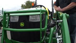 John Deere 1025 and its Attachments [upl. by Owiat]