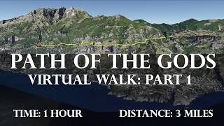 Path of the Gods Walking Tour East to West [upl. by Elana309]