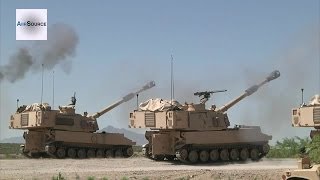 M777 Howitzers amp M109 Paladins  Heavy Metal Artillery Live Fire [upl. by Enilesoj]