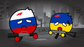 Russia vs Ukraine series countryballs [upl. by Meredith202]