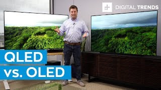 Samsung Q90 4K QLED TV vs LG C9 OLED TV [upl. by Sommer]