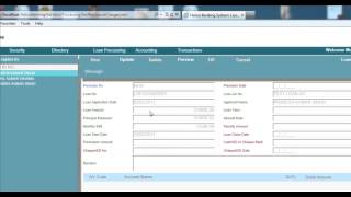 Banking software of Core Banking and MicroFinance Loan Processing [upl. by Thorstein]