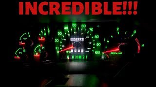 Ford Superduty Dash Light Replacement LED Swap [upl. by Ferri]