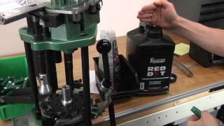 RCBS GRAND Shotshell Reloading Press Unloading Powder and Shot [upl. by Ylesara711]