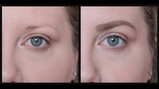 HOW TO FILL IN SPARSE EYEBROWS [upl. by Aylad]