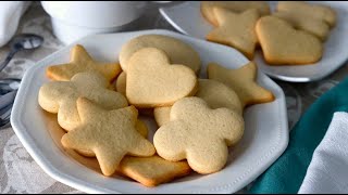 Galletas de MANTEQUILLA 🌟 Muy Fáciles [upl. by Enelav]