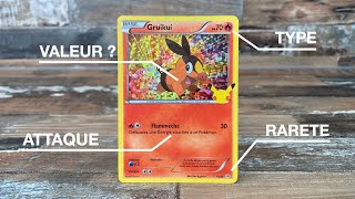 Comment LIRE et ESTIMER la valeur dune carte Pokémon  FR [upl. by Northington]