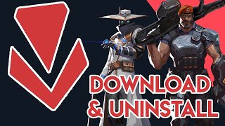 Valorant Vanguard AntiCheat How to Download amp Uninstall [upl. by Leasa]