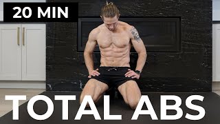 20 Min Abs Workout Lower Abs Upper Abs  Obliques TOTAL COREAB Routine [upl. by Nnitsuj]