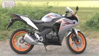 Honda CBR 125 R Review by Luke Wilkins [upl. by Nuahsyt]