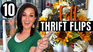 10 Quick amp Easy THRIFT FLIPS for FALL That’ll Wow [upl. by Sirkin]