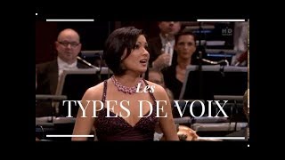 LES DIFFÉRENTS TYPES DE VOIX  FEMMES [upl. by Meeker312]