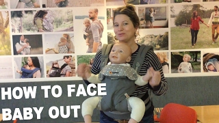 Forward Facing Baby Carrier  360  Ergobaby [upl. by Ecinreb]