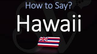 How to Pronounce Hawaii English Vs Hawaiian Pronunciation [upl. by Esther]