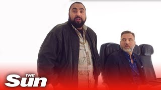 Hilarious BA preflight safety announcement  Chabuddy G [upl. by Aisatana]