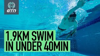 How To Break 40 Minutes For A 703 Ironman Swim  GTN Training Tips [upl. by Konstantine]