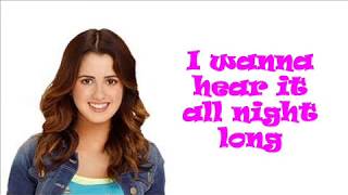 Laura Marano  Play my song Lyrics [upl. by Eirrehs]