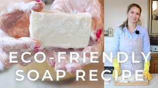 Ecofriendly Soap Recipe coldprocess soap making [upl. by Atirahc286]