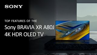 Sony BRAVIA XR A80J 4K HDR OLED TV  Product Overview [upl. by Alexine118]