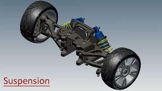 Suspension Video Tutorial Autodesk Inventor [upl. by Bessy]