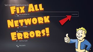 How To FixResolve All PS5 Network Errors 2021 Tutorial [upl. by Savinirs229]