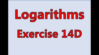 AS Maths  Pure  Logarithms [upl. by Halladba]